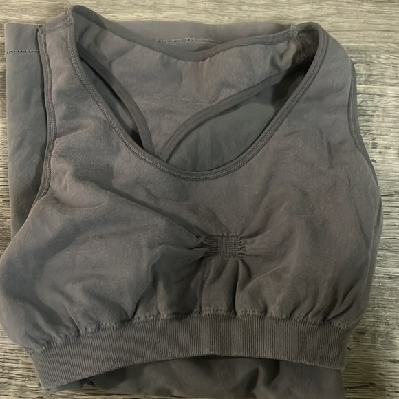 Workout Tank w/ Built-in Bra - Organic Cotton - Picture 5 of 6